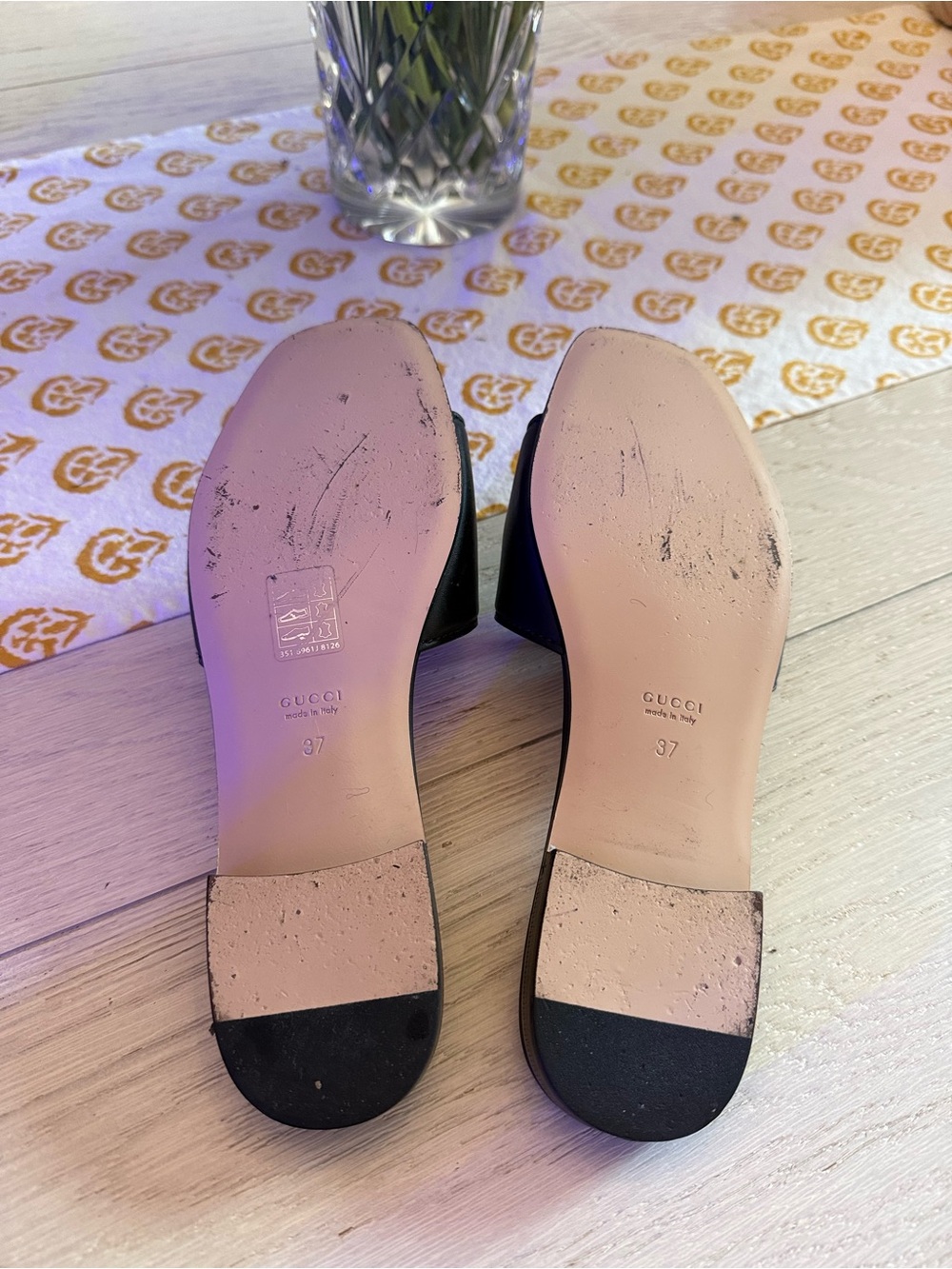 Gucci Slide Sandals Interlocking G - Picture 7 of 7